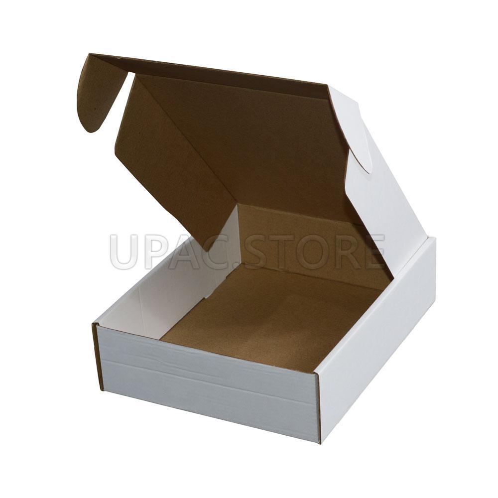 Коробка белая картонная 18*23*6